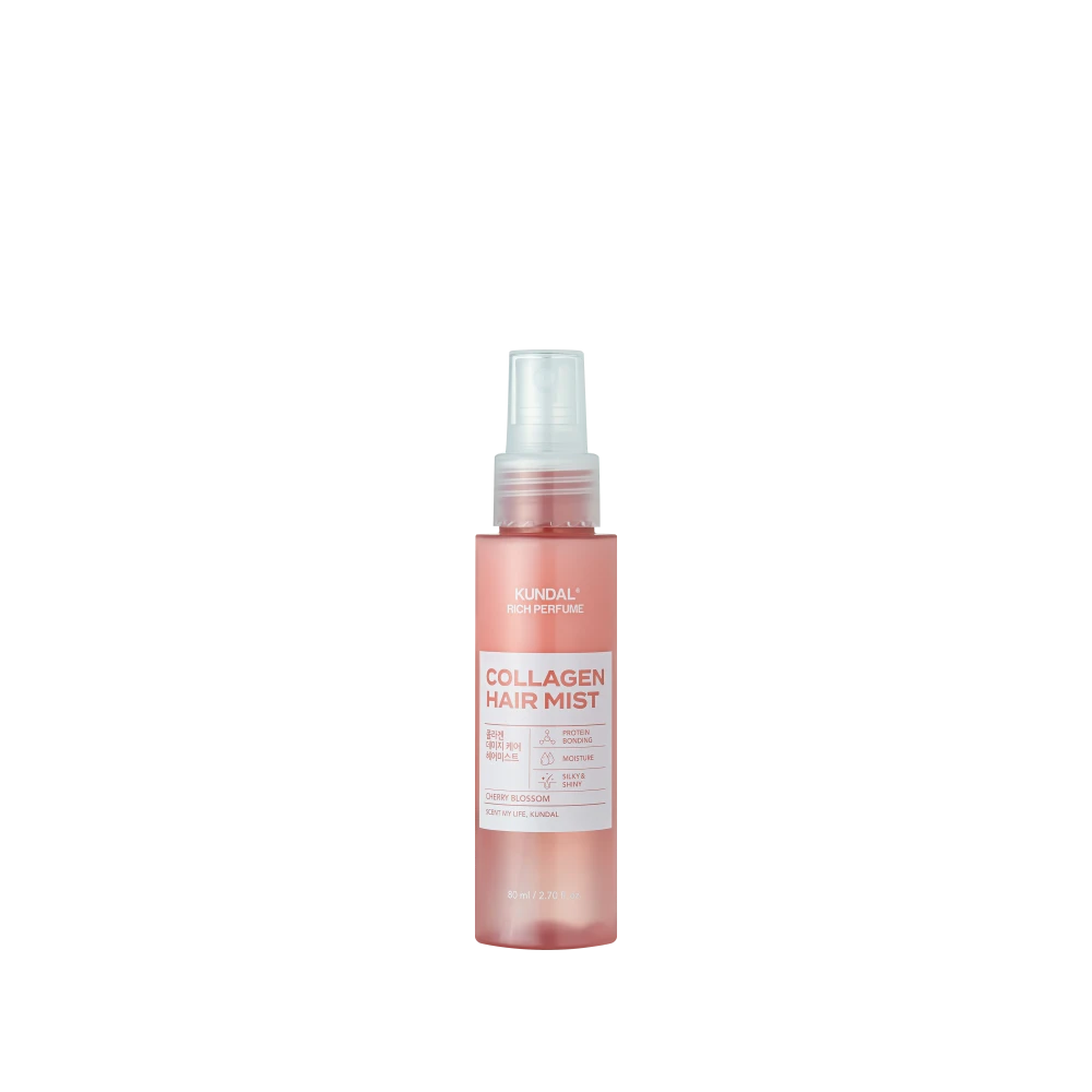 Xịt phục hồi tóc KUNDAL Damage Care Hair Mist - Cherry Blossom 80ml
