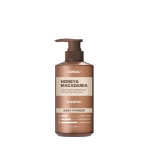 Dầu Gội Cân Bằng Tự Nhiên KUNDAL Honey&Maca - Baby Powder 500ml