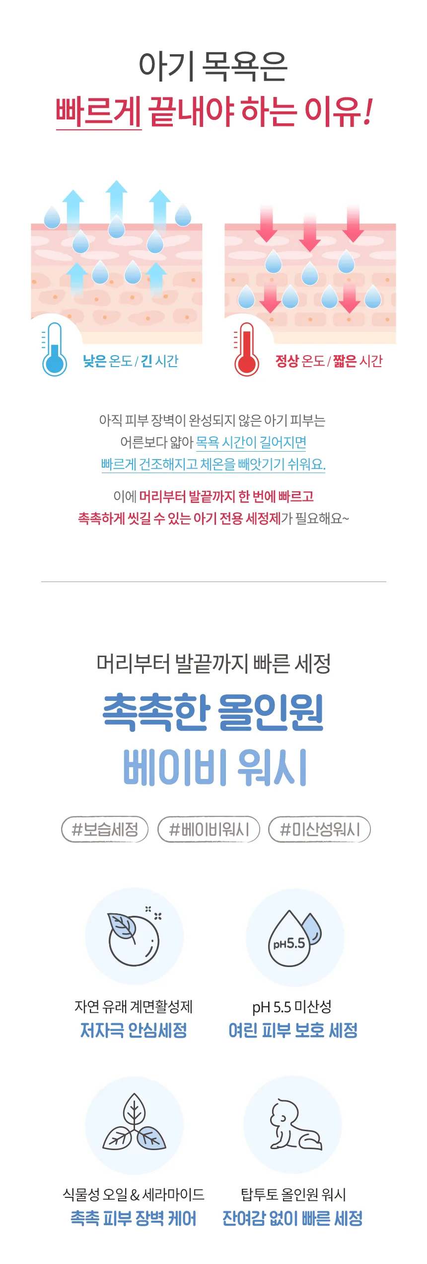 밀크바오밥 베이비 워시 상세 이미지