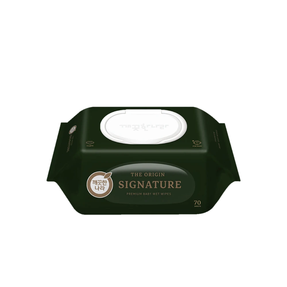 Khăn Ướt BABY CARE SIGNATURE Hàn Quốc 70Tờ/370G