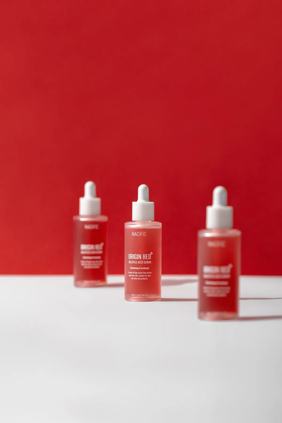 네시픽 오리진 레드 살리실산 세럼 50ml 연출 1