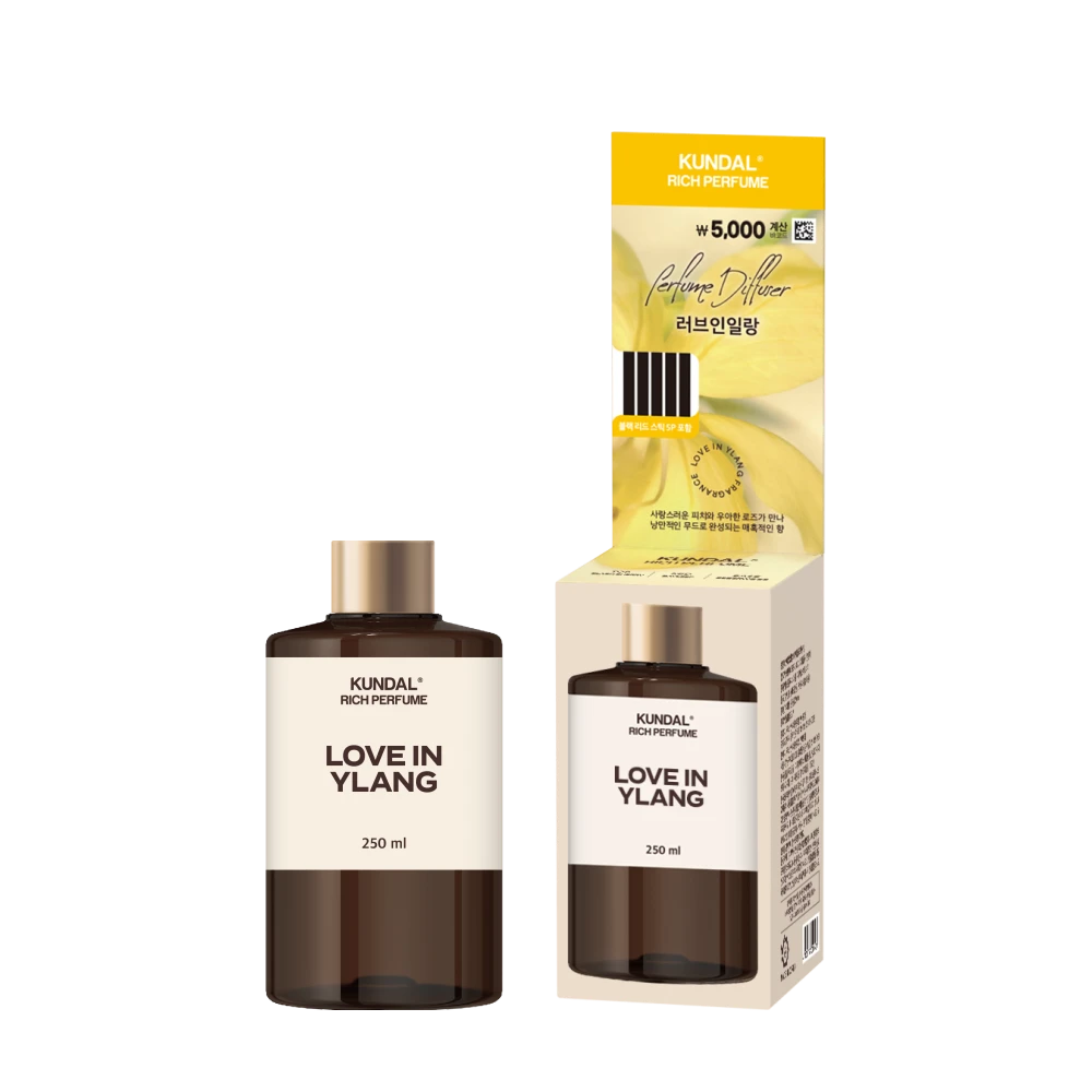 Tinh dầu thơm phòng KUNDAL Rich Perfume – Love in Ylang 250ml